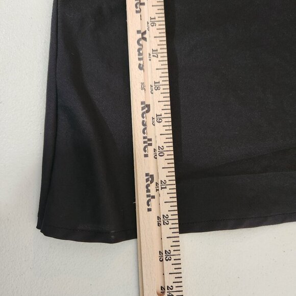 Black Spaghetti Strap Camisole Top Adjustable Straps Womens Medium - Picture 5 of 9